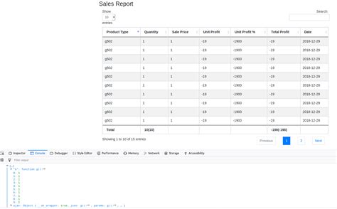 datatable footer sum all column|get sum of all columns at tfooter — DataTables forums.